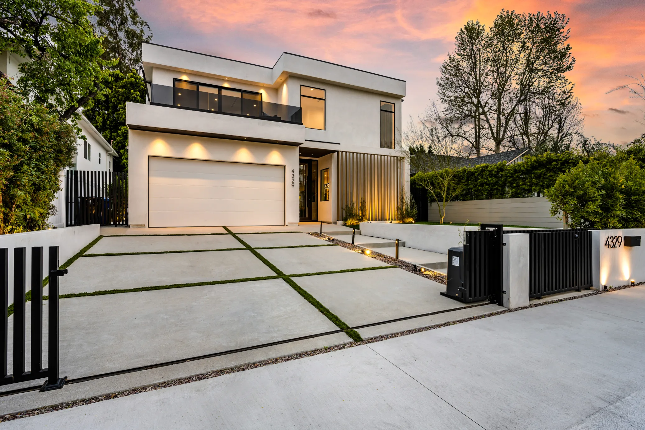 Concrete house work adding value and strength to modern homes.